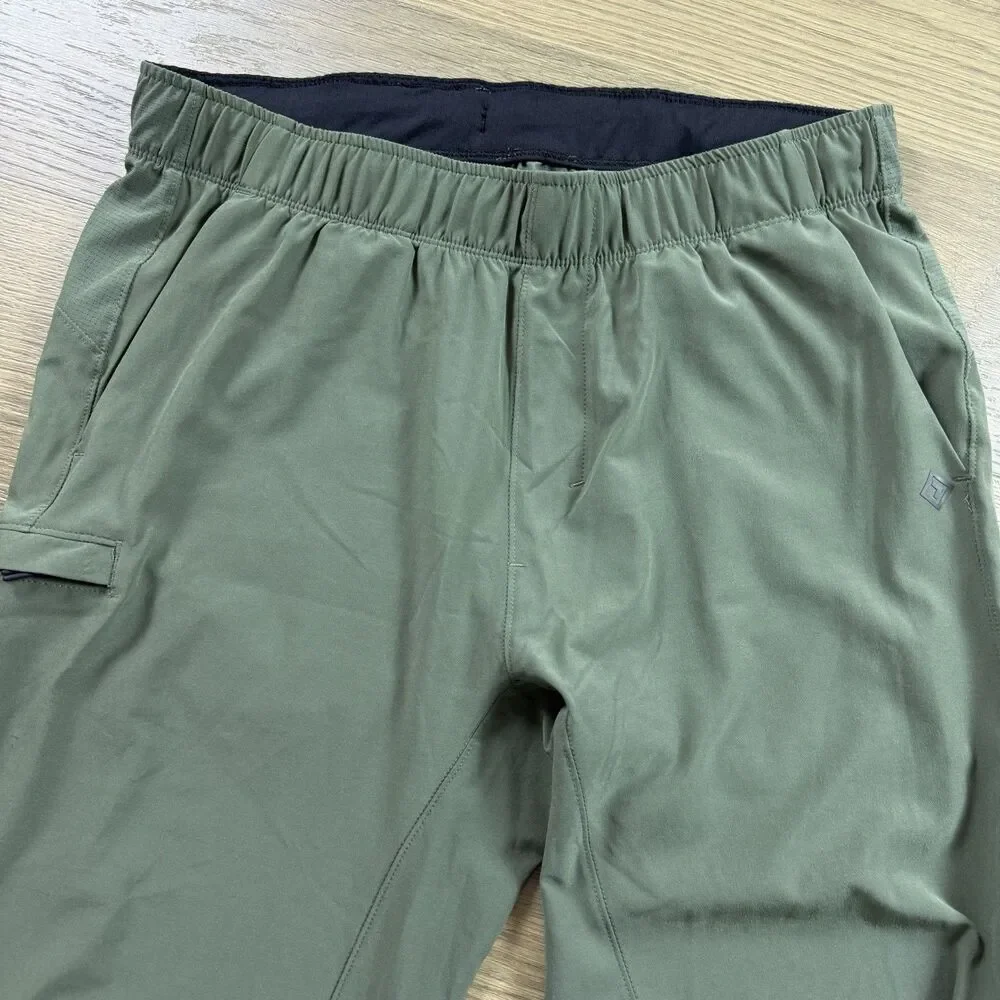 Abercrombie YPB Pants Adult Small Athleisure Jogger Ankle Zip Vented Lightweight